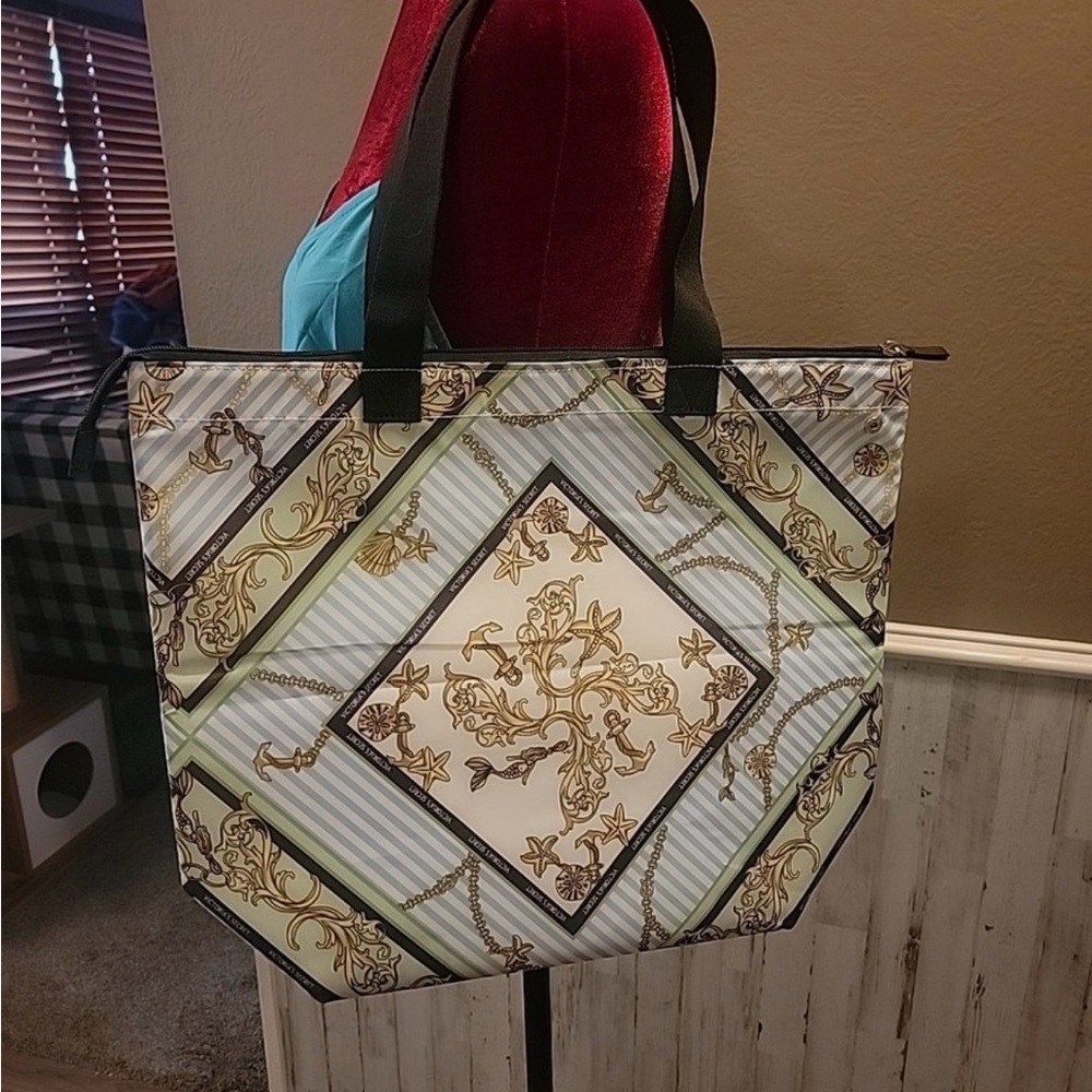 Elegant Patterned Tote Bag